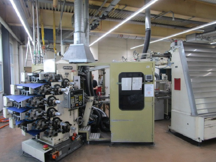 BECHERDRUCKMASCHINE POLYTYPE BDM 400 - Máquina de impresión: foto 1 BECHERDRUCKMASCHINE POLYTYPE BDM 400 - Máquina de impresión: foto 1