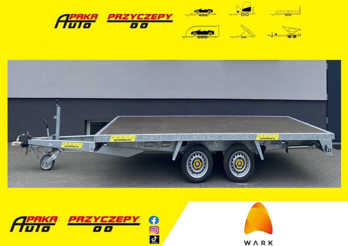 PLATFORMY PRZYCZEPA 4x2 WARK DMC 2700 / WARK 4x2 Platform Trailer DMC 2700 - Remolque caja abierta: foto 1 PLATFORMY PRZYCZEPA 4x2 WARK DMC 2700 / WARK 4x2 Platform Trailer DMC 2700 - Remolque caja abierta: foto 1