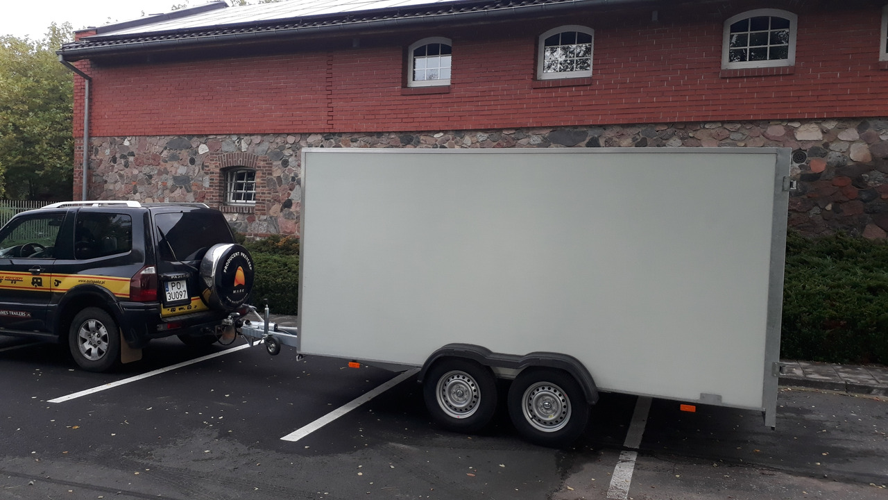 PRZYCZEPA KONTENER CARGO PAKA FURGON BOX 400 x 200 / CARGO CONTAINER TRAILER VAN BOX 400 x 200 - Remolque caja cerrada: foto 3 PRZYCZEPA KONTENER CARGO PAKA FURGON BOX 400 x 200 / CARGO CONTAINER TRAILER VAN BOX 400 x 200 - Remolque caja cerrada: foto 3