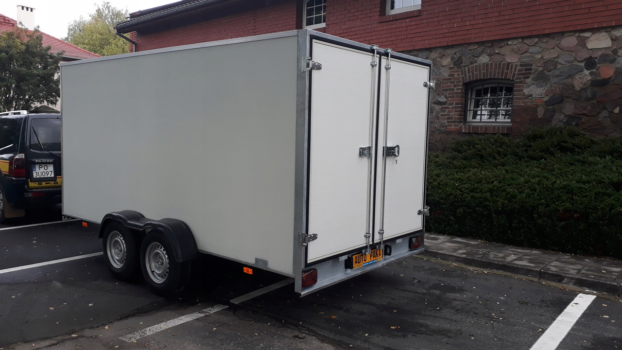 PRZYCZEPA KONTENER CARGO PAKA FURGON BOX 400 x 200 / CARGO CONTAINER TRAILER VAN BOX 400 x 200 - Remolque caja cerrada: foto 4 PRZYCZEPA KONTENER CARGO PAKA FURGON BOX 400 x 200 / CARGO CONTAINER TRAILER VAN BOX 400 x 200 - Remolque caja cerrada: foto 4