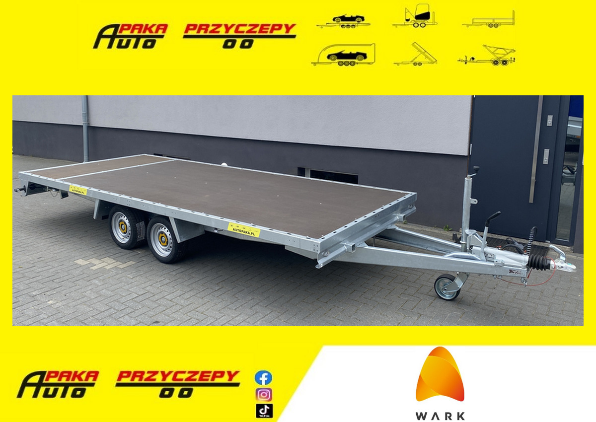 PRZYCZEPA PLATFORMOWA 5X2 WARK DMC 3500 / WARK PLATFORM TRAILER 5X2 DMC 3500 - Remolque caja abierta: foto 1 PRZYCZEPA PLATFORMOWA 5X2 WARK DMC 3500 / WARK PLATFORM TRAILER 5X2 DMC 3500 - Remolque caja abierta: foto 1