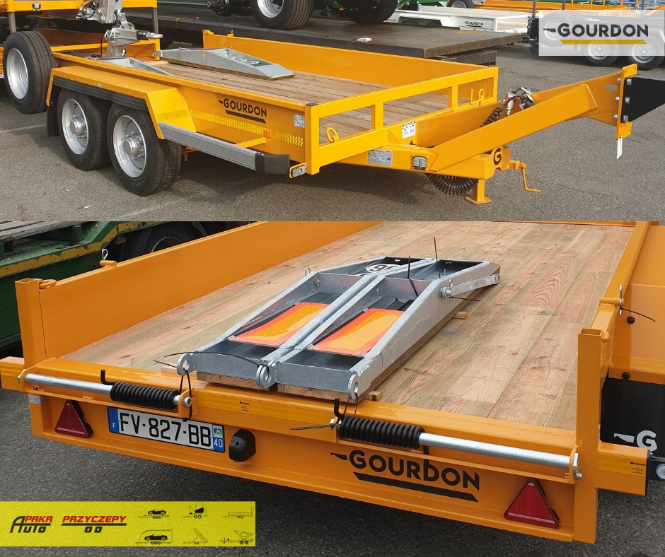 PRZYCZEPA PODKOPARKOWA MARKI GOURDON, DMC 6000 KG, 6T / GOURDON EXCAVATOR TRAILER, DMC 6000 KG, 6T - Remolque porta maquinaria: foto 5 PRZYCZEPA PODKOPARKOWA MARKI GOURDON, DMC 6000 KG, 6T / GOURDON EXCAVATOR TRAILER, DMC 6000 KG, 6T - Remolque porta maquinaria: foto 5