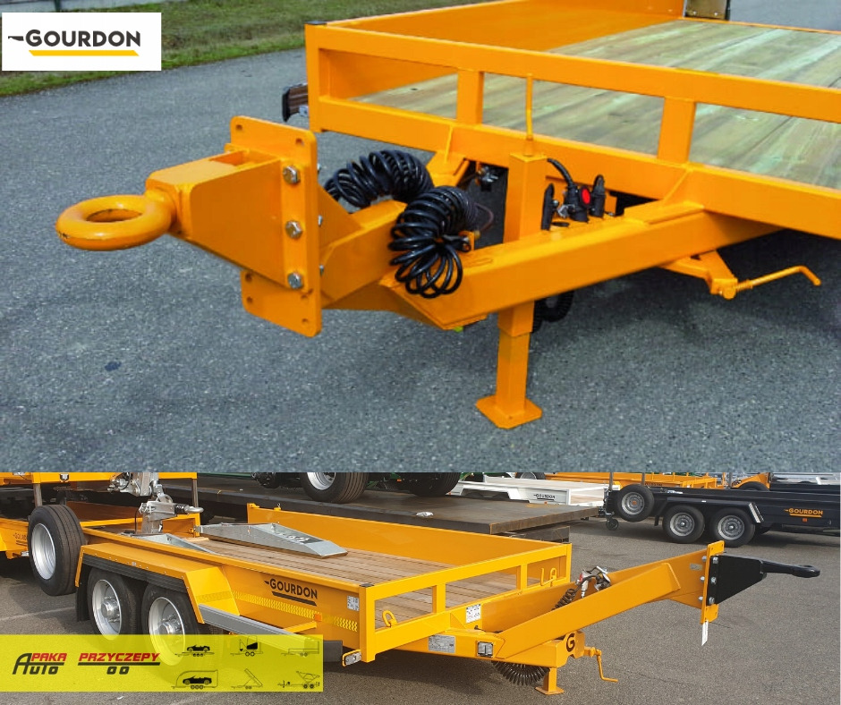 PRZYCZEPA PODKOPARKOWA MARKI GOURDON, DMC 6000 KG, 6T / GOURDON EXCAVATOR TRAILER, DMC 6000 KG, 6T - Remolque porta maquinaria: foto 4 PRZYCZEPA PODKOPARKOWA MARKI GOURDON, DMC 6000 KG, 6T / GOURDON EXCAVATOR TRAILER, DMC 6000 KG, 6T - Remolque porta maquinaria: foto 4