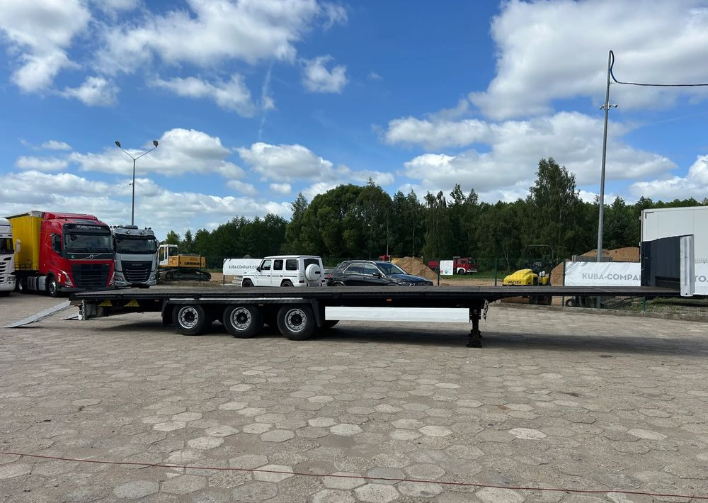 Krone PLATFORMA NISKOPODWOZIOWA z NAJAZDAMI / MEGA R 19.5 / OSIE SAF !! - Semirremolque góndola rebajadas: foto 5 Krone PLATFORMA NISKOPODWOZIOWA z NAJAZDAMI / MEGA R 19.5 / OSIE SAF !! - Semirremolque góndola rebajadas: foto 5