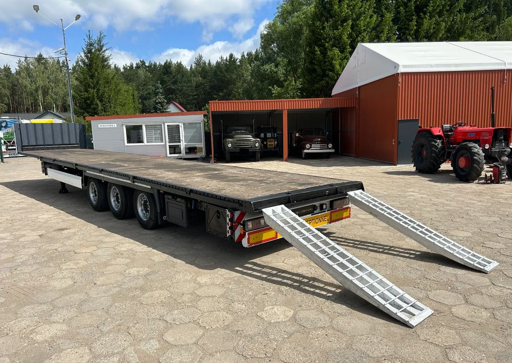Krone PLATFORMA NISKOPODWOZIOWA z NAJAZDAMI / MEGA R 19.5 / OSIE SAF !! - Semirremolque góndola rebajadas: foto 1 Krone PLATFORMA NISKOPODWOZIOWA z NAJAZDAMI / MEGA R 19.5 / OSIE SAF !! - Semirremolque góndola rebajadas: foto 1