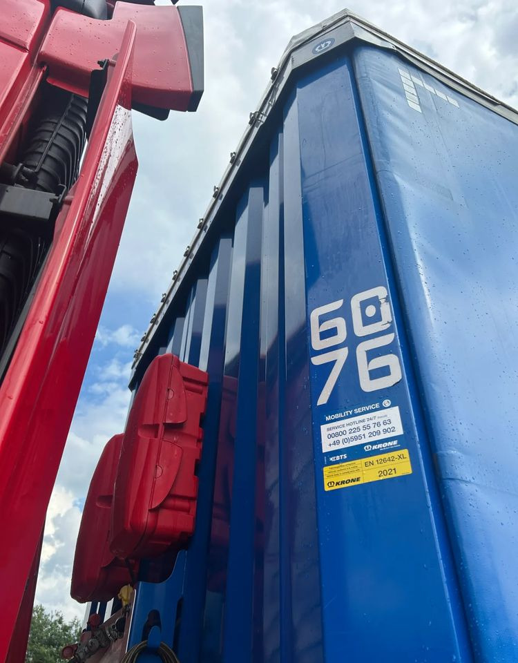 Krone SD FIRANKA / 2x OŚ PODNOSZONA / PODNOSZONY DACH / 2021 ROK !! - Semirremolque lona: foto 5 Krone SD FIRANKA / 2x OŚ PODNOSZONA / PODNOSZONY DACH / 2021 ROK !! - Semirremolque lona: foto 5