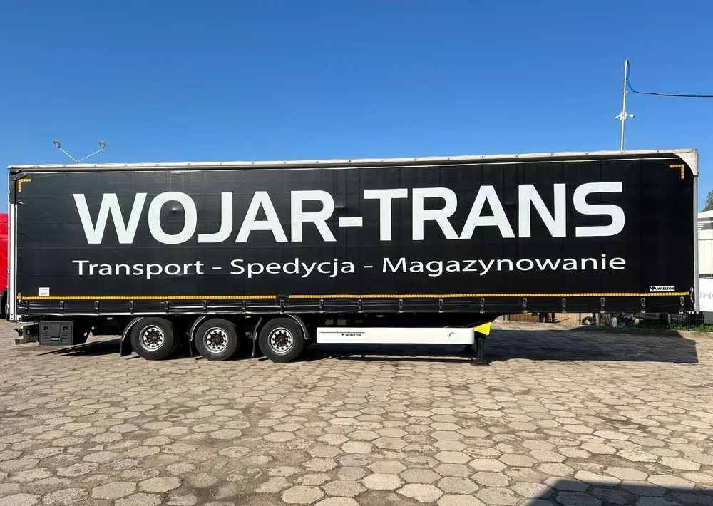 Wielton MEGA FIRANKA / OŚ PODNOSZONA / SAF / PODNOSZONY DACH / 2019 ROK !! - Semirremolque lona: foto 2 Wielton MEGA FIRANKA / OŚ PODNOSZONA / SAF / PODNOSZONY DACH / 2019 ROK !! - Semirremolque lona: foto 2