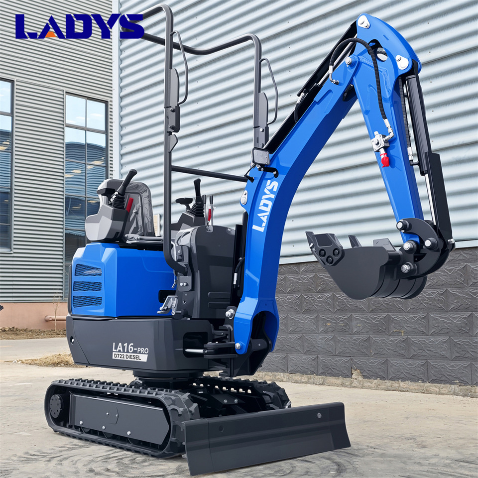 LADYS LA16Pro Mini Excavator Kubota Euro 5/Epa Engine Mini Excavator For Sale - Miniexcavadora: foto 5 LADYS LA16Pro Mini Excavator Kubota Euro 5/Epa Engine Mini Excavator For Sale - Miniexcavadora: foto 5