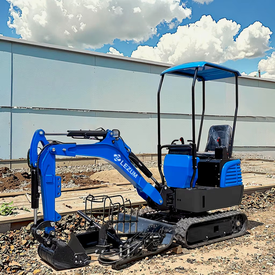 LEZUM DY12E Factory Sale Home Farm Mini Digger Excavators Two-sided Hybrid Electronic Pilot Electric Remote Control Mini Digger Excavator - Miniexcavadora: foto 2 LEZUM DY12E Factory Sale Home Farm Mini Digger Excavators Two-sided Hybrid Electronic Pilot Electric Remote Control Mini Digger Excavator - Miniexcavadora: foto 2