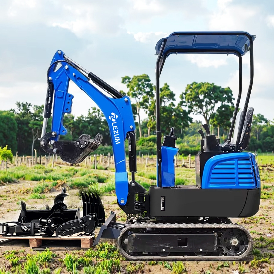 LEZUM DY12E Factory Sale Home Farm Mini Digger Excavators Two-sided Hybrid Electronic Pilot Electric Remote Control Mini Digger Excavator - Miniexcavadora: foto 1 LEZUM DY12E Factory Sale Home Farm Mini Digger Excavators Two-sided Hybrid Electronic Pilot Electric Remote Control Mini Digger Excavator - Miniexcavadora: foto 1