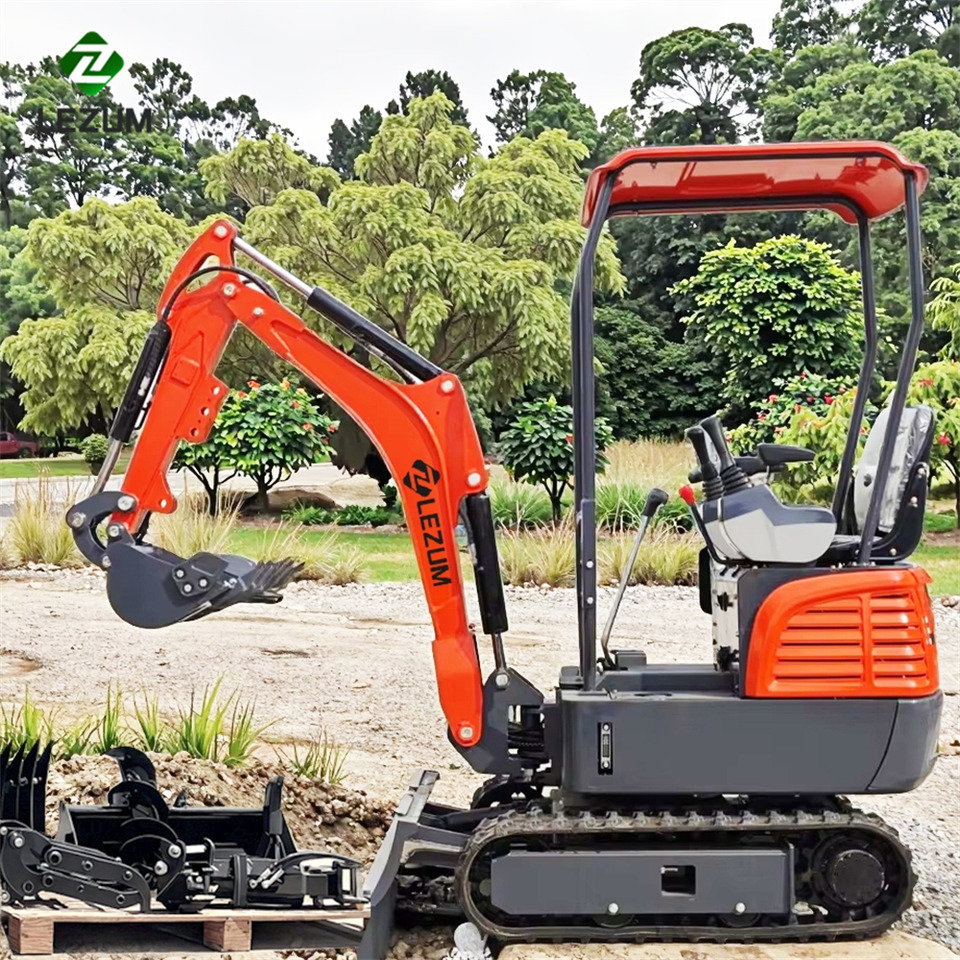 LEZUM Free Shipping Mini Excavator Bagger Pelle Miniexcavadora 1 2 3.5  Ton CE/EPA/EURO 5  Kubota Engine Diesel/Electric Mini Excavators For Sale - Excavadora de cadenas: foto 1 LEZUM Free Shipping Mini Excavator Bagger Pelle Miniexcavadora 1 2 3.5  Ton CE/EPA/EURO 5  Kubota Engine Diesel/Electric Mini Excavators For Sale - Excavadora de cadenas: foto 1