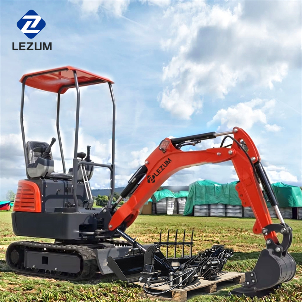 LEZUM Free Shipping Mini Excavator Bagger Pelle Miniexcavadora 1 2 3.5  Ton CE/EPA/EURO 5  Kubota Engine Diesel/Electric Mini Excavators For Sale - Excavadora de cadenas: foto 2 LEZUM Free Shipping Mini Excavator Bagger Pelle Miniexcavadora 1 2 3.5  Ton CE/EPA/EURO 5  Kubota Engine Diesel/Electric Mini Excavators For Sale - Excavadora de cadenas: foto 2