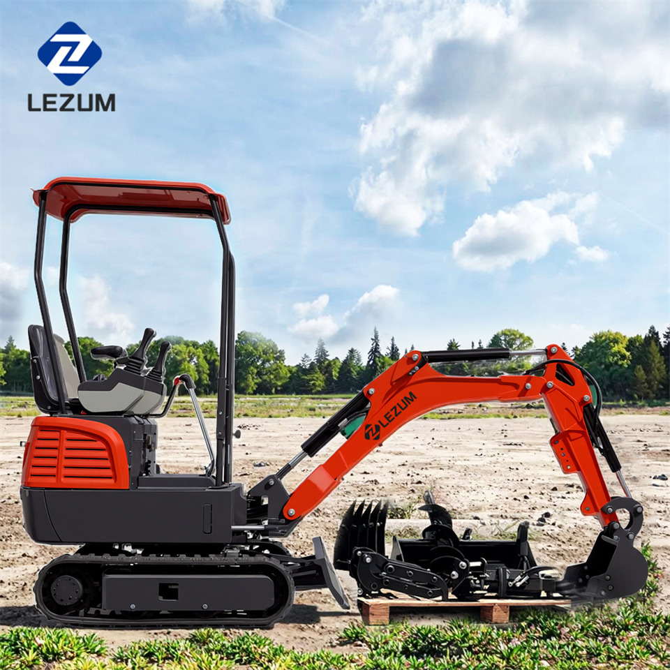 LEZUM Free Shipping Mini Excavator Bagger Pelle Miniexcavadora 1 2 3.5  Ton CE/EPA/EURO 5  Kubota Engine Diesel/Electric Mini Excavators For Sale - Excavadora de cadenas: foto 4 LEZUM Free Shipping Mini Excavator Bagger Pelle Miniexcavadora 1 2 3.5  Ton CE/EPA/EURO 5  Kubota Engine Diesel/Electric Mini Excavators For Sale - Excavadora de cadenas: foto 4