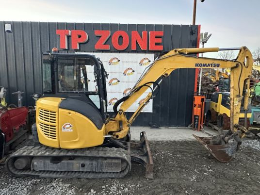 Komatsu PC55MR-3 Balancier long à 18 900 € HT - Miniexcavadora: foto 1 Komatsu PC55MR-3 Balancier long à 18 900 € HT - Miniexcavadora: foto 1