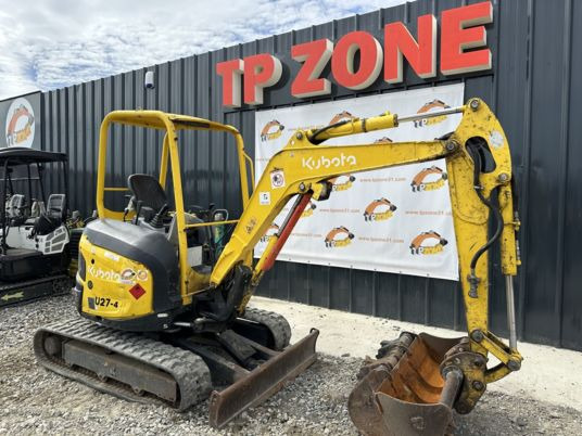 Kubota U27-4 à 19900€ HT - Miniexcavadora: foto 5 Kubota U27-4 à 19900€ HT - Miniexcavadora: foto 5