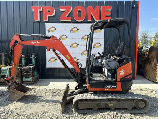 Kubota U27-4 à 20500 € HT - Miniexcavadora: foto 4 Kubota U27-4 à 20500 € HT - Miniexcavadora: foto 4