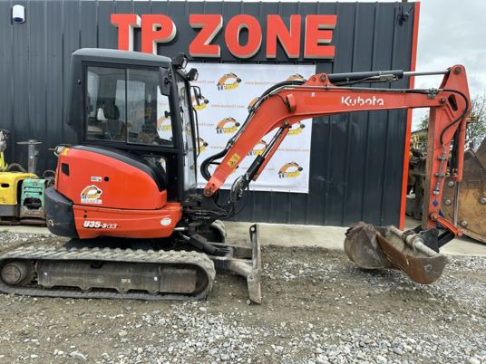 Kubota U35-3A3 Cabine - Miniexcavadora: foto 3 Kubota U35-3A3 Cabine - Miniexcavadora: foto 3