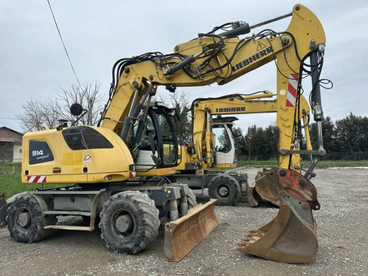 Liebherr A 914 COMPACT - Excavadora de ruedas: foto 5 Liebherr A 914 COMPACT - Excavadora de ruedas: foto 5
