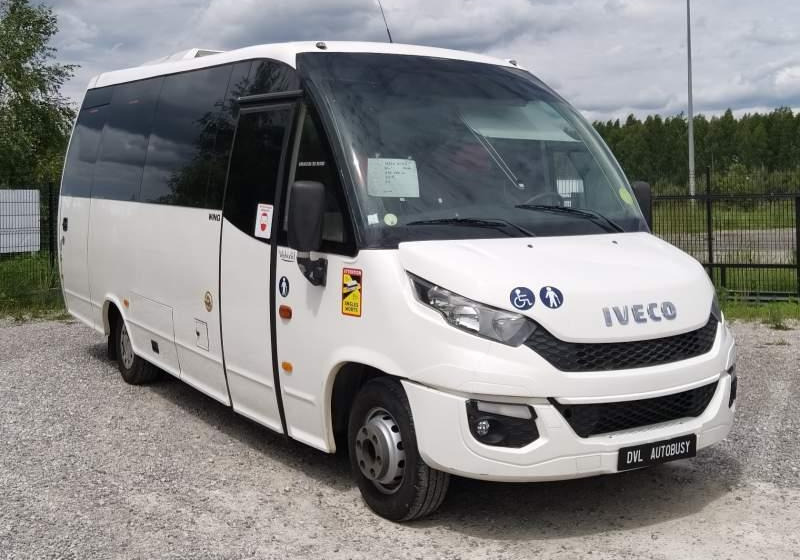 Autobús suburbano Iveco Daily Wing Indcar euro 6 *winda*klima*webasto*: foto 1