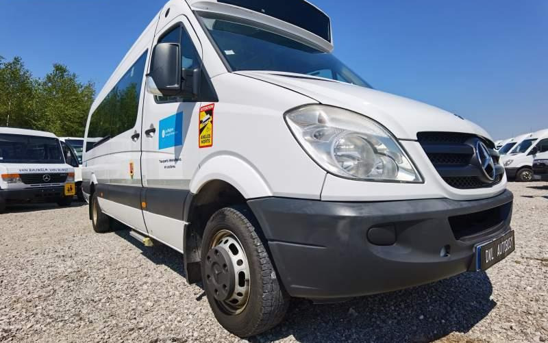 Minibús, Furgoneta de pasajeros Mercedes-Benz Sprinter 516 *2x klimatyzacja*webasto* Euro 5: foto 9