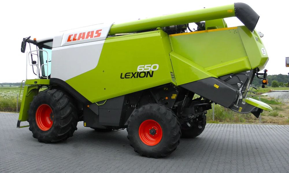 Cosechadora de granos Claas Lexion 650 2014 Rok, heder V750, Nie Malowany, Stan Idealny: foto 7