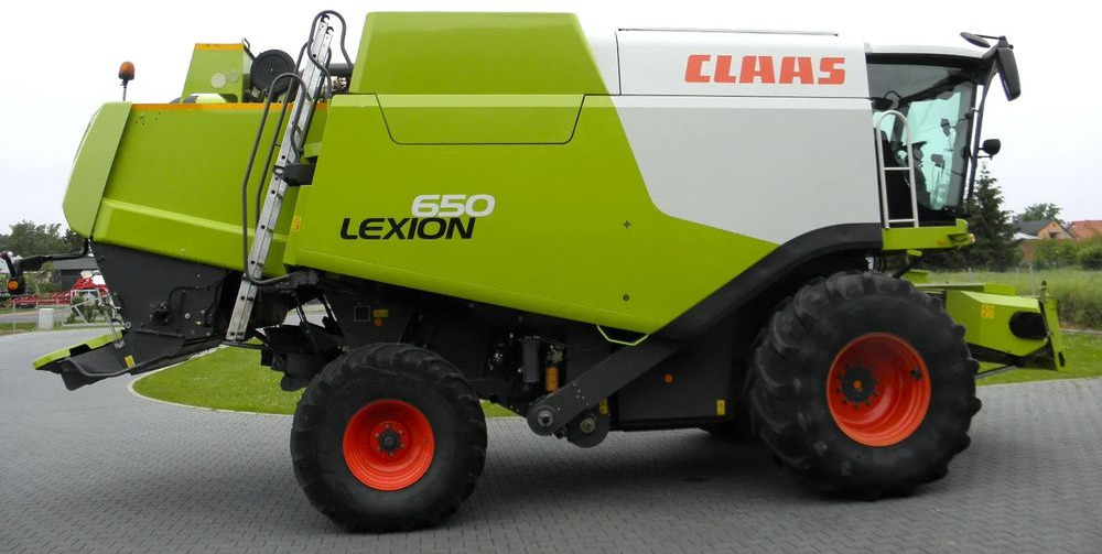 Cosechadora de granos Claas Lexion 650 2014 Rok, heder V750, Nie Malowany, Stan Idealny: foto 11