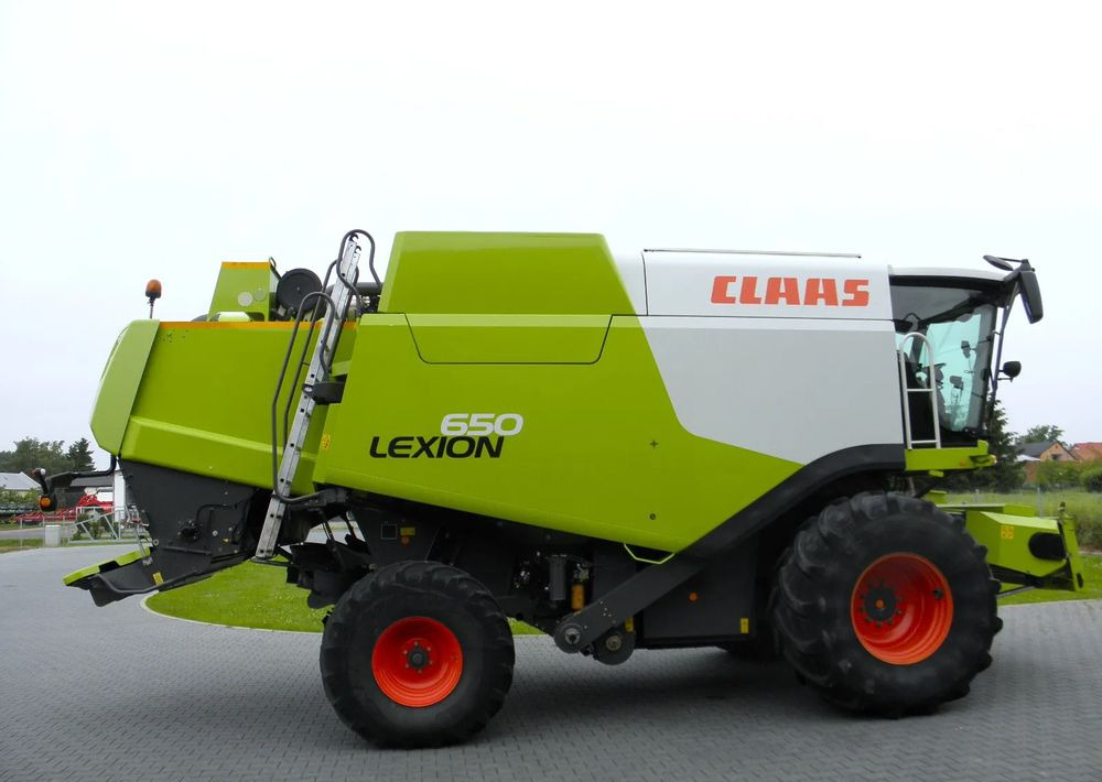 Cosechadora de granos Claas Lexion 650 2014 Rok, heder V750, Nie Malowany, Stan Idealny: foto 6