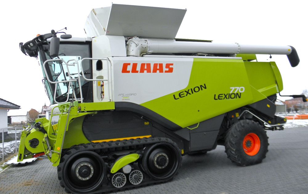 Claas Lexion 770 Terra Trac Heder V10,5, Najbogatsza Wersja, Nie Malowany, Stan Bardzo Dobry - Cosechadora de granos: foto 5 Claas Lexion 770 Terra Trac Heder V10,5, Najbogatsza Wersja, Nie Malowany, Stan Bardzo Dobry - Cosechadora de granos: foto 5