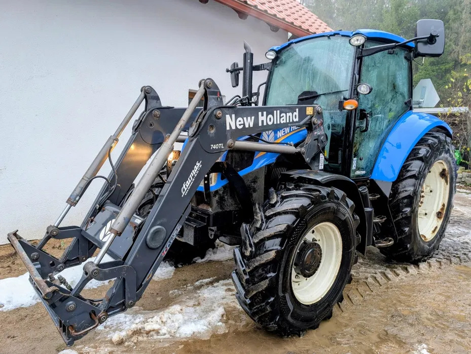 New Holland T5.115 - Tractor: foto 1 New Holland T5.115 - Tractor: foto 1