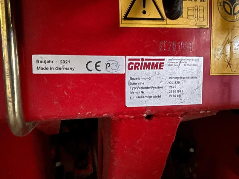 GRIMME GL420 - Plantadora de patatas: foto 5 GRIMME GL420 - Plantadora de patatas: foto 5