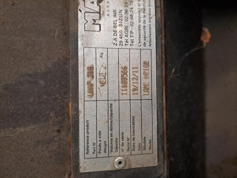 MAGSI LNAF 210 - Cuchilla quitanieves: foto 5 MAGSI LNAF 210 - Cuchilla quitanieves: foto 5