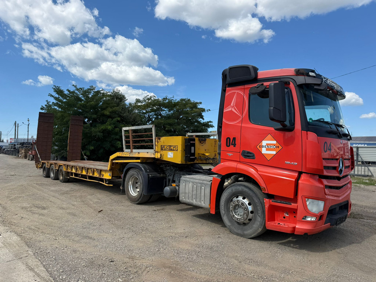 Mercedes-Benz Actros and Trailer ACTM Assembly - Cabeza tractora, Semirremolque góndola rebajadas: foto 1 Mercedes-Benz Actros and Trailer ACTM Assembly - Cabeza tractora, Semirremolque góndola rebajadas: foto 1