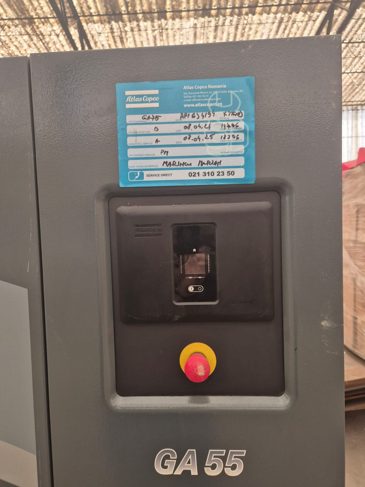 AtlasCopco GA55 air compressor - Otros maquinaria: foto 5 AtlasCopco GA55 air compressor - Otros maquinaria: foto 5