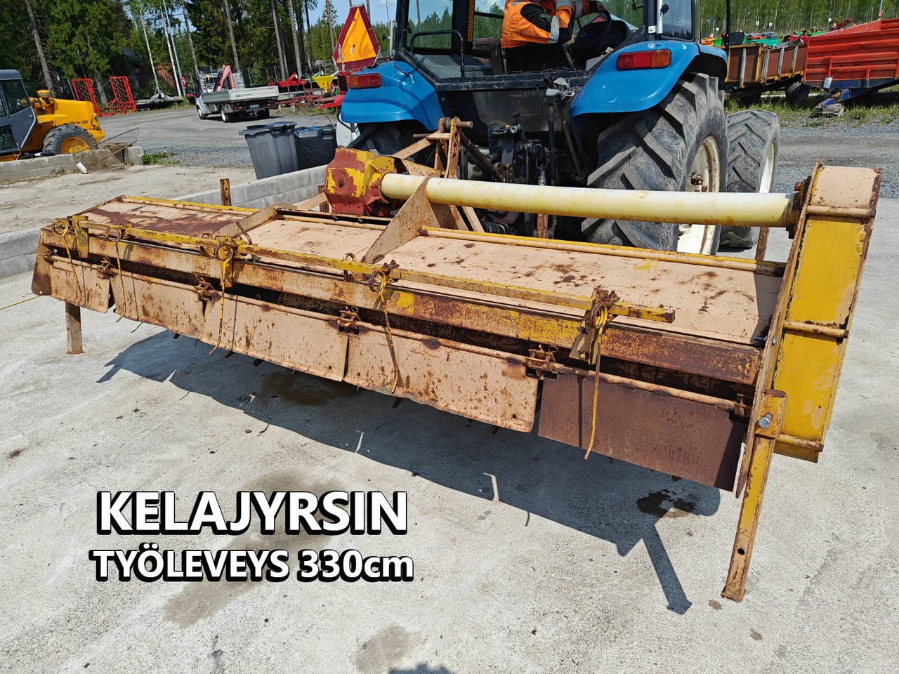 Kelajyrsin 330cm, katso video! - Rotocultivador: foto 1 Kelajyrsin 330cm, katso video! - Rotocultivador: foto 1