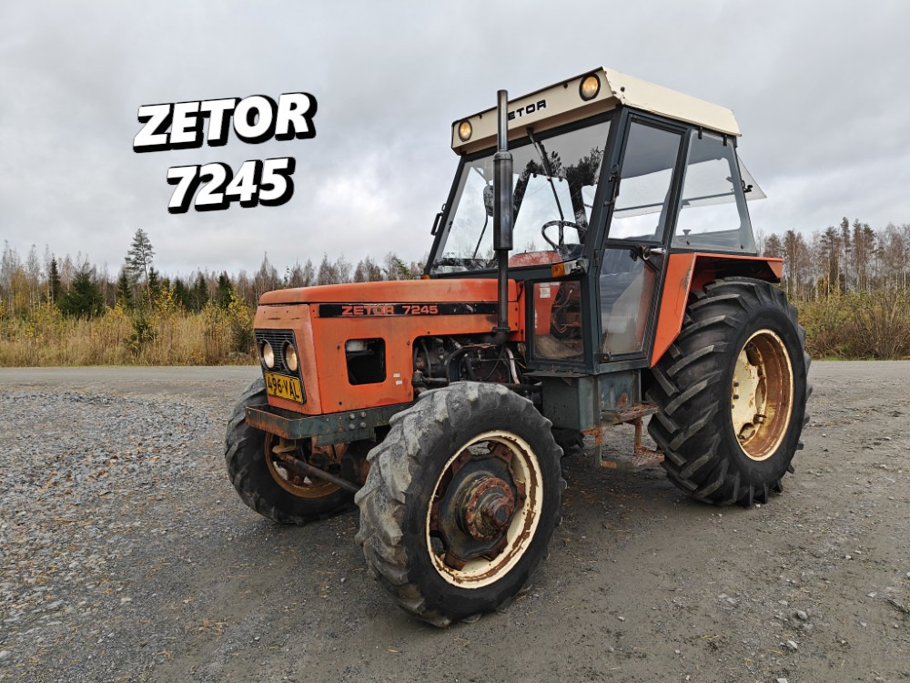 ZETOR 7245 - 4WD - Tractor: foto 1 ZETOR 7245 - 4WD - Tractor: foto 1