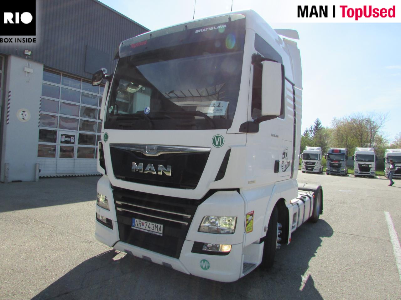 MAN TGX 18.460 4X2 LLS-U Euro6 Retarder Klima ZV - Cabeza tractora: foto 1 MAN TGX 18.460 4X2 LLS-U Euro6 Retarder Klima ZV - Cabeza tractora: foto 1