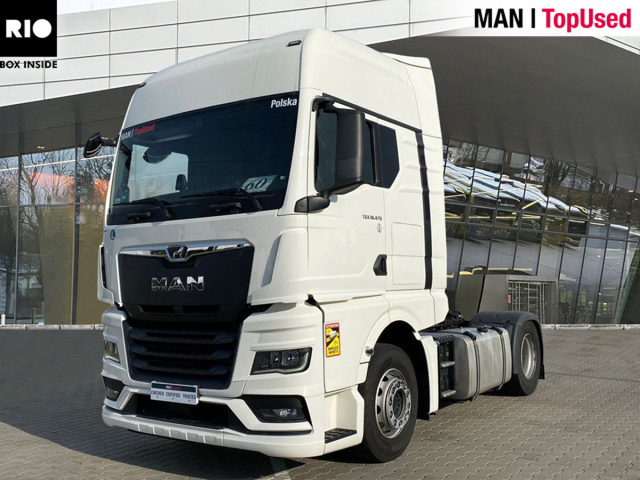 MAN TGX 18.470 4x2 BL SA Euro6 Retarder Klima ZV - Cabeza tractora: foto 1 MAN TGX 18.470 4x2 BL SA Euro6 Retarder Klima ZV - Cabeza tractora: foto 1