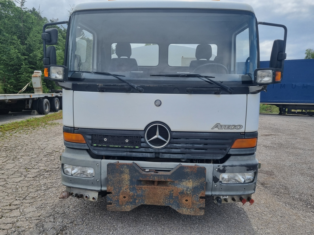 MERCEDES-BENZ ATEGO 1218 water cistern + pressure pump 20 BAR - Camión cisterna: foto 2 MERCEDES-BENZ ATEGO 1218 water cistern + pressure pump 20 BAR - Camión cisterna: foto 2