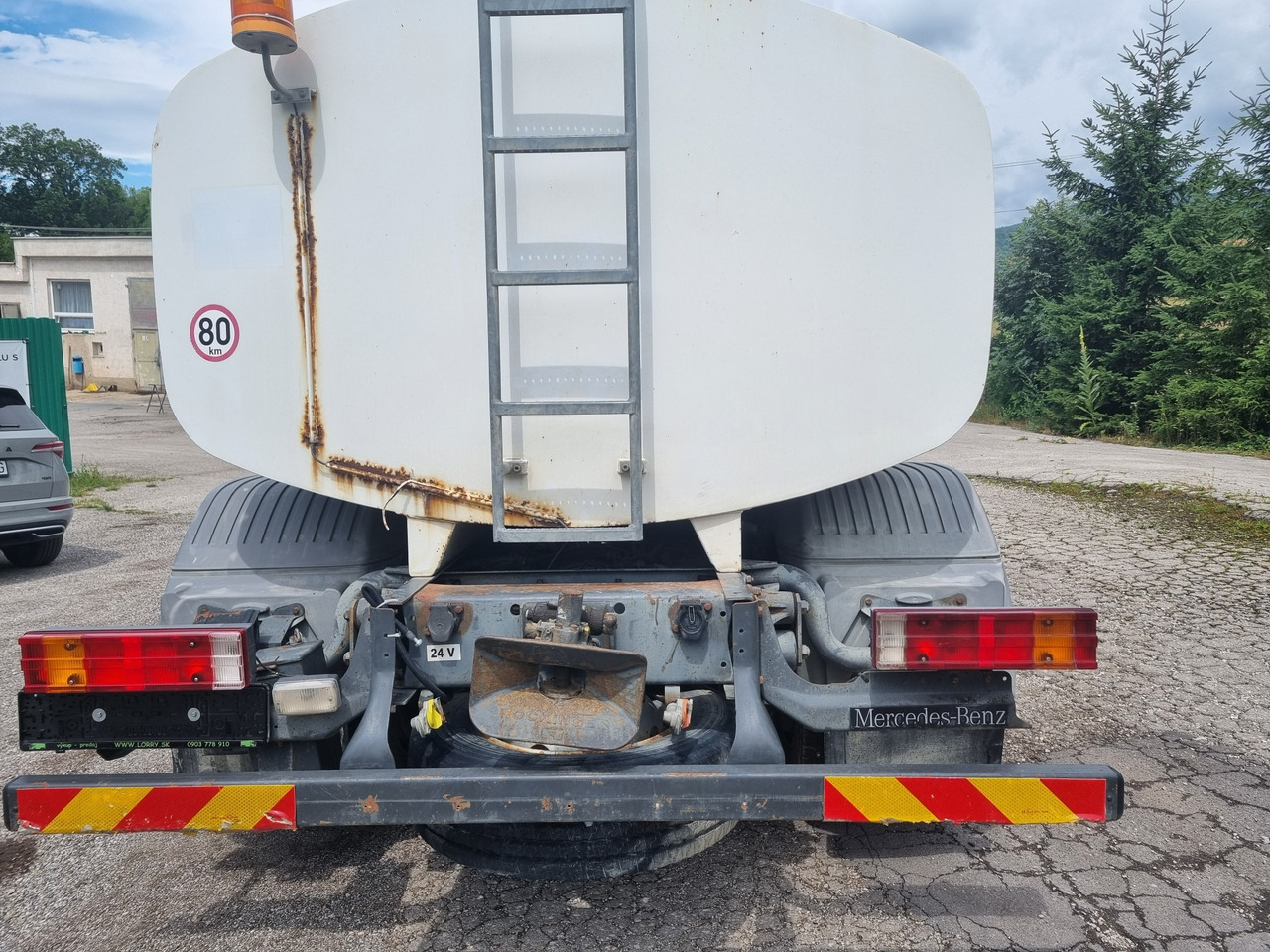 MERCEDES-BENZ ATEGO 1218 water cistern + pressure pump 20 BAR - Camión cisterna: foto 5 MERCEDES-BENZ ATEGO 1218 water cistern + pressure pump 20 BAR - Camión cisterna: foto 5