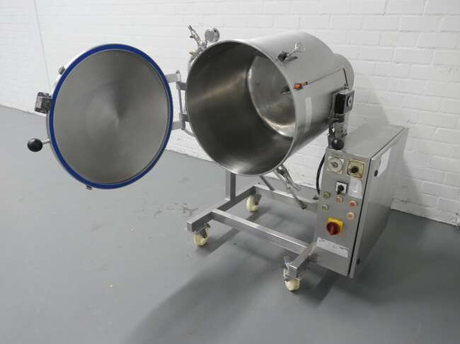 Glass vacuum tumbler VSM150 - Maquinaria de alimentación: foto 5 Glass vacuum tumbler VSM150 - Maquinaria de alimentación: foto 5
