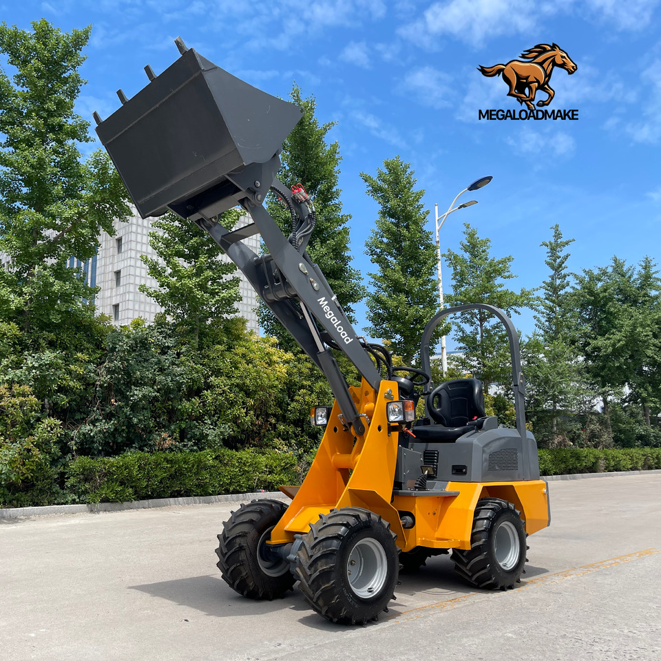 NEW WHEEL LOADER MEGALOAD AK800 Free Shipping Mini Loader Articulated Electric/D AK800 - Cargadora de ruedas: foto 1 NEW WHEEL LOADER MEGALOAD AK800 Free Shipping Mini Loader Articulated Electric/D AK800 - Cargadora de ruedas: foto 1