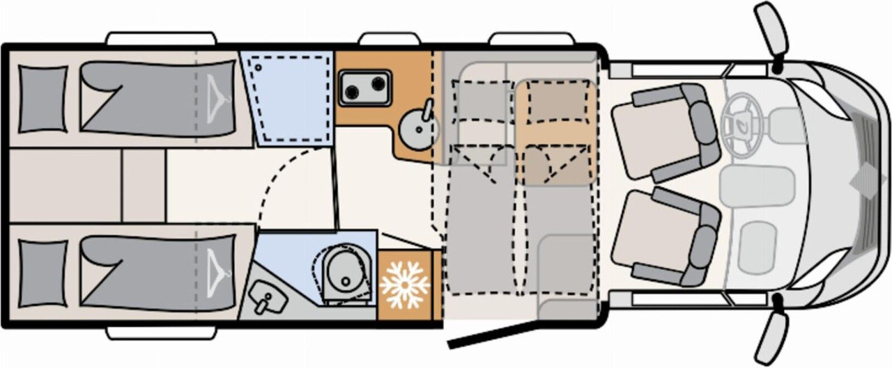 Dethleffs Just Camp T 7052 EB 16.351 Rab. Paket Fam, One - Autocaravana perfilada: foto 2 Dethleffs Just Camp T 7052 EB 16.351 Rab. Paket Fam, One - Autocaravana perfilada: foto 2