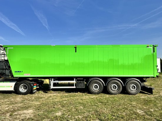 Kempf SKM 39 Alu-Kastenmulde 55m³ Rollplane - Semirremolque volquete: foto 1 Kempf SKM 39 Alu-Kastenmulde 55m³ Rollplane - Semirremolque volquete: foto 1
