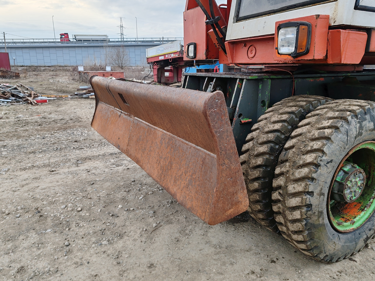 Excavadora de ruedas Case Poclain 61P: foto 9