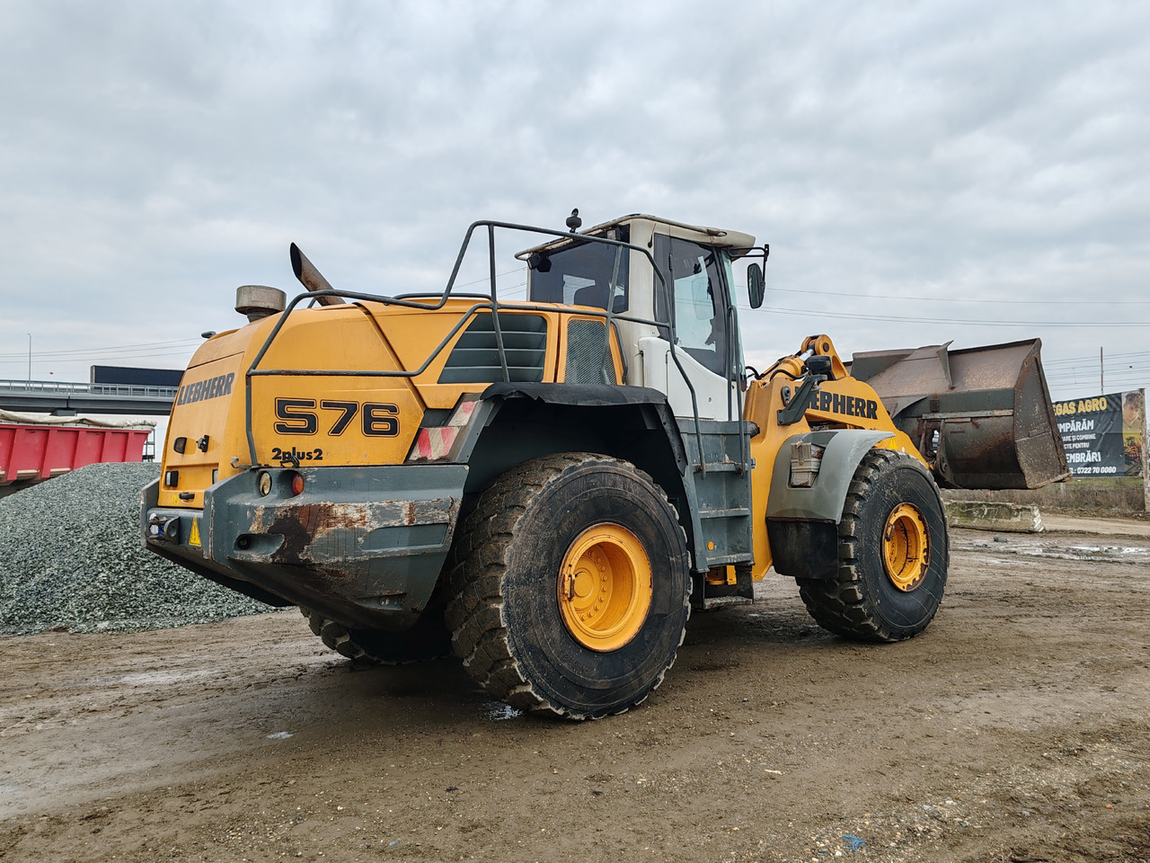 Liebherr L576 2plus2 - Cargadora de ruedas: foto 5 Liebherr L576 2plus2 - Cargadora de ruedas: foto 5