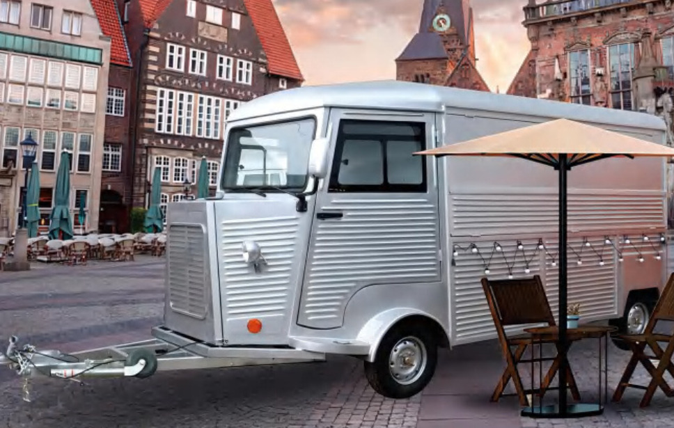 Deli Star Trailer Retro Frenchie FR 4800 Towable - Remolque venta ambulante: foto 1 Deli Star Trailer Retro Frenchie FR 4800 Towable - Remolque venta ambulante: foto 1