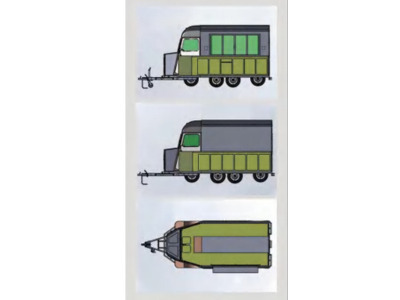 Remolque venta ambulante nuevo Deli Star Trailer Retro Frenchie HR 5020 Towable - EU standards: foto 9