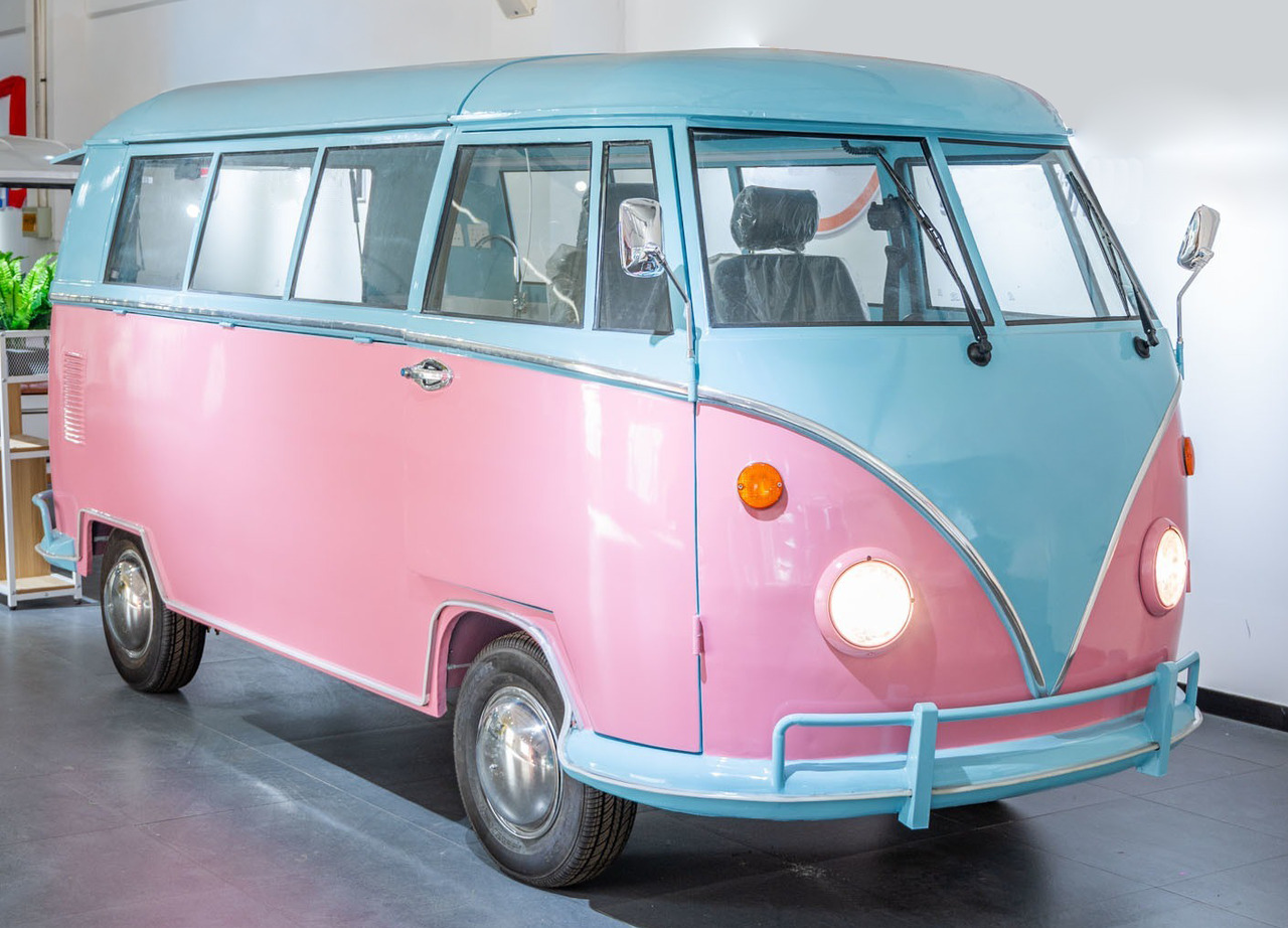 Deli Star Trailer Retro Minivan FR 4300 Electric - Remolque venta ambulante: foto 1 Deli Star Trailer Retro Minivan FR 4300 Electric - Remolque venta ambulante: foto 1