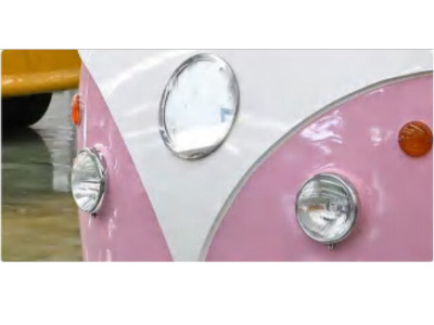 Deli Star Trailer Retro Minivan HR 4300 Electric - EU standards - Remolque venta ambulante: foto 2 Deli Star Trailer Retro Minivan HR 4300 Electric - EU standards - Remolque venta ambulante: foto 2