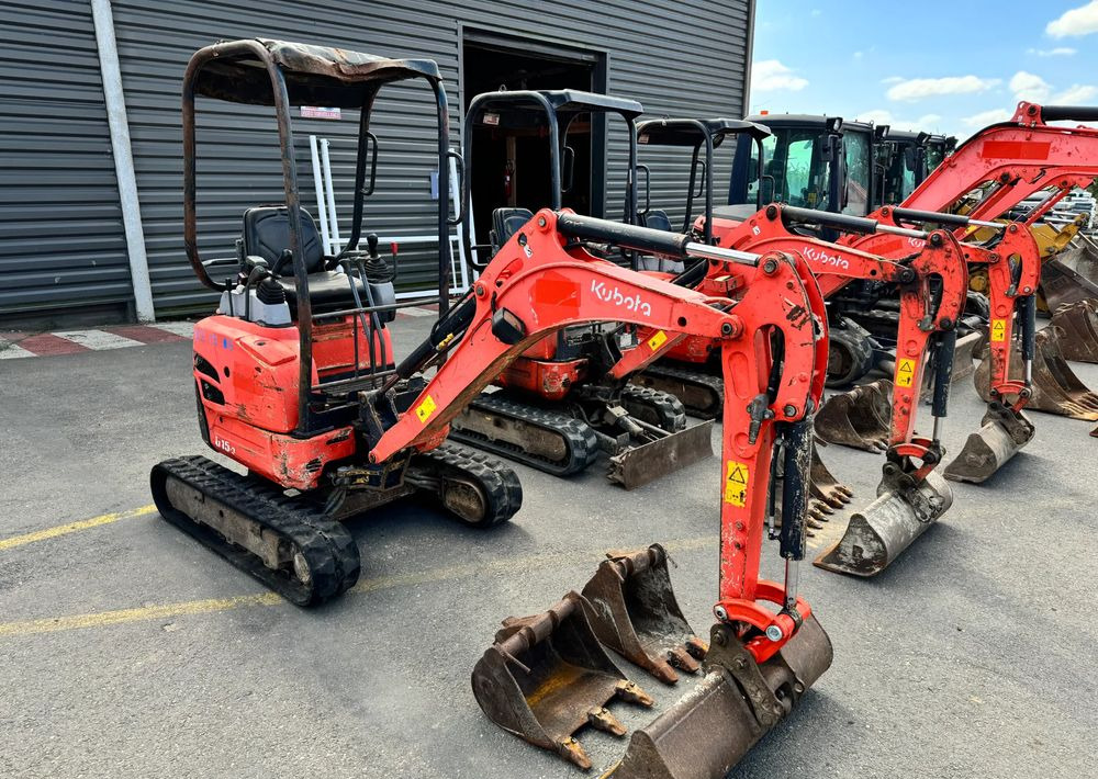 Kubota U15-3 - Excavadora de cadenas: foto 1 Kubota U15-3 - Excavadora de cadenas: foto 1